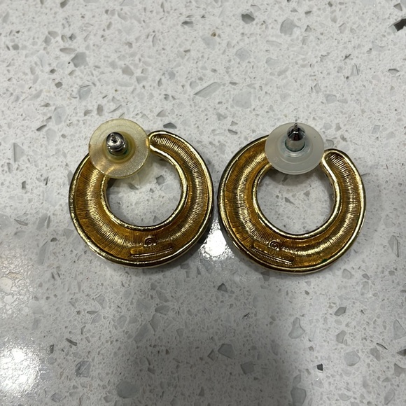 Vintage Carollee Earrings pierced - Picture 2 of 5